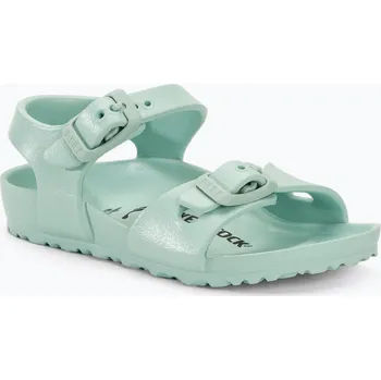 Dívčí sandály Dětské sandály BIRKENSTOCK Rio EVA Narrow surf green