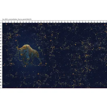 Úplet, Býk, zvěrokruh, panel (E) (Top kvalitní úplet Bella)