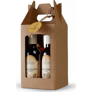 Camellus - Sirup Balíček Premium - jitrocel s mátou, meduňka s dobromyslí, bez černý, zázvor - 4x0,25 l