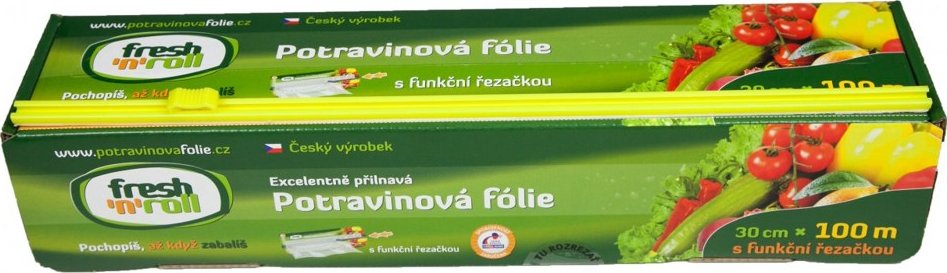 Potravinová fólie Fresh'n'Roll - krabička s funkční řezačkou - 30cm / 100m