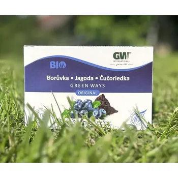 Doplněk stravy Borůvka BIO v prášku 200g, Green Ways (Doprava ZDARMA, při nákupu 4 produktů GW za 900 Kč/kus)