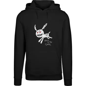 Pánské oblečení Pánská mikina Walk In The Dark černá Mister Tee černá 2969012