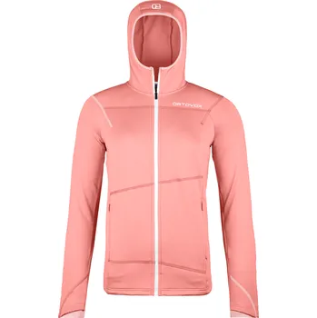 Dámská bunda Ortovox Fleece Light Hoody W Velikost: L / Barva: růžová