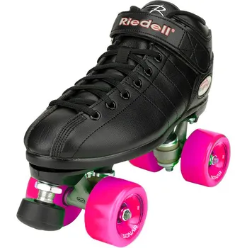 Kolečkové brusle Riedell - R3 Black/Pink Outdoor - trekové brusle Velikost (brusle): 38