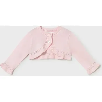 Kojenecký kardigan Mayoral Newborn 318.2L.Newborn.PPY2 růžová 30X, vel. 86
