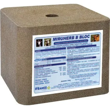 Liz solný minerální Miruherb pro skot, ovce a kozy, 10kg