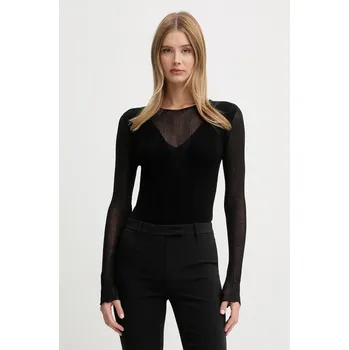 Halenka z vlněné směsi Pinko 106320.A34B černá 99X, vel. L