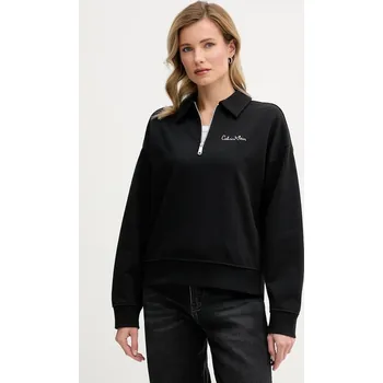 Dámská mikina Mikina Calvin Klein Jeans LV047E824G černá 99X, vel. XS