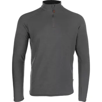 Pánské oblečení Fleecová mikina POLAROS, zelená: Šedá S