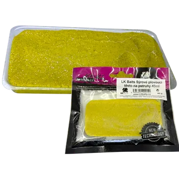 Návnadová pasta a těsto LK Baits Sýrové Plovoucí Těsto na Pstruhy 40ml Barva: Žlutá