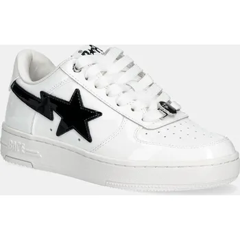 Dámské tenisky Kožené tenisky A Bathing Ape BAPE STA #1, 37.5, bílá, 00X
