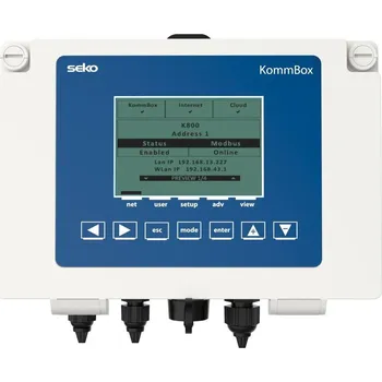 Zařízení na úpravu vody KOMMBOX - modul pro vzdálené ovládání stanic VA DOS PROF/EXACT vp-92DATAWEB