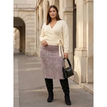 Dámská sukně Sinsay - Midi sukně s rozparkem - vícebarevná - 2935X-MLC - 2935X-MLC-L-1