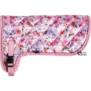 Žertovný předmět Deka na koně HKM -HOBBY HORSING PRINT- (HRAČKA) - Růžová