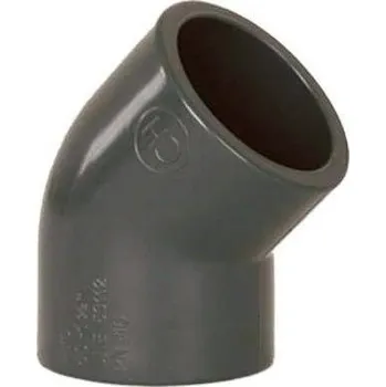 Fitinka VÁGNER POOL PVC tvarovka - Úhel 45° 40 mm vp-0209600040