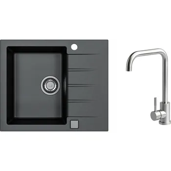 Kuchyňský dřez Alveus SET CADIT 10/91 + BATERIE ANGEL + 5 % sleva v košíku s kódem SLEVA5