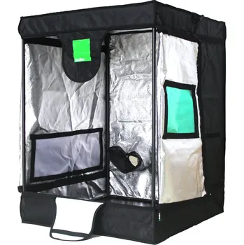 Pěstební box BudBox Small (75x75x100 cm) stříbrný