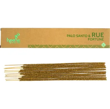 Čajovna Ispalla ŠTĚSTÍ - PALO SANTO & ROUTA prémiové tyčinky z PERU