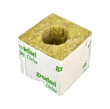 Zahrada Grodan pěstební kostka 75 × 75 × 65 mm - velká díra