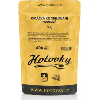 Hotové jídlo Hotovky Omáčka houbová 500g