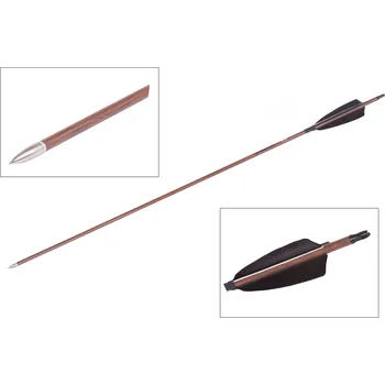 Goodgoods dekor dřeva šíp 32" průměr 7 mm krocaní peří 1ks