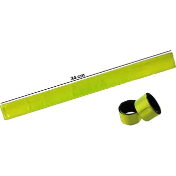 reflexní vesta LAKSAM reflexní pásek HV žlutá 34 cm