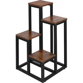 Stojan na květiny Springos Petalia GA0209 68 cm tmavě hnědý