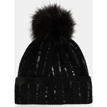 Pokrývka hlavy Dětská čepice United Colors of Benetton 65W8CA02X.G.Seasonal černá 99X, vel. 54