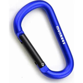 MUNKEES Karabina D Form NO SIZE MODRÁ