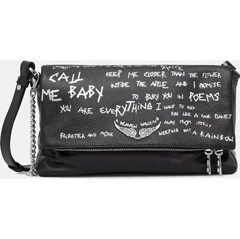 Kabelka Kožená kabelka ZADIG&VOLTAIRE LWBA04195 černá 99X, vel. ONE SIZE