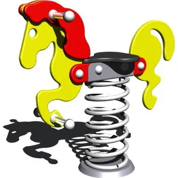 Dětská houpačka Playground System Pružinová houpačka koník - B