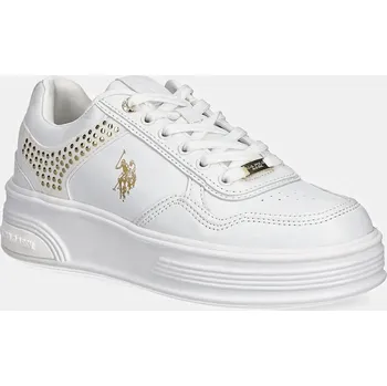 Dámské tenisky Sneakers boty U.S. Polo Assn. ASUKA ASUKA009W.5YN1 bílá 00A, EUR 38