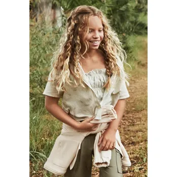 Chlapecká košile Dětská košile Mayoral 6145.8C.Junior.PPYA zelená 81X, vel. 140