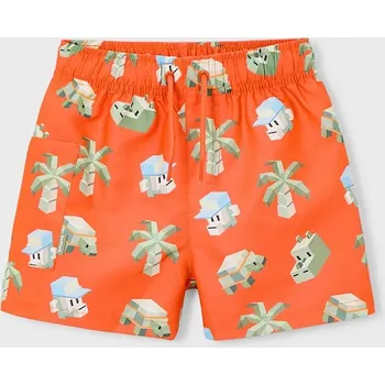 Dětské plavkové šortky Mayoral 3612.5H.Mini.PPY2 oranžová 23X, vel. 122