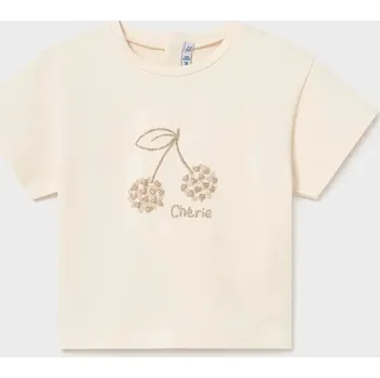 Dětské tričko Mayoral 105.4G.Baby.PPY2 béžová 01X, vel. 92