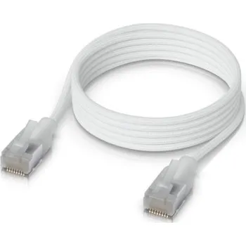Síťový kabel Ubiquiti UACC-Cable-Patch-EL-C6A-2M-W - UniFi Premium Patch Cable 2m UBIQUITI