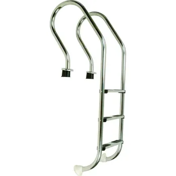 Bazénové schůdky VÁGNER POOL Žebřík nerez Mixta s pouzdrem 3 stupňový, AISI 316 vp-7333