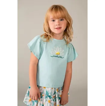 Dětské tričko Mayoral 3004.6B.Mini.PPY2 tyrkysová 66X, vel. 122