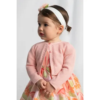 Oblečení a móda Dětský kardigan Mayoral 302.4B.Baby.PPY2 růžová 30X, vel. 86