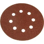 PROTECO výsek brusný 115mm, K80, 8 otvorů, suchý zip, 89.VB-8-115-080