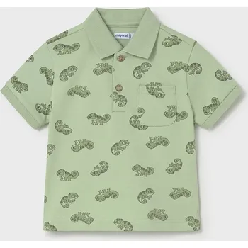 Dětské polo tričko Mayoral 1108.3C.Baby.PPY2 zelená 78X, vel. 86
