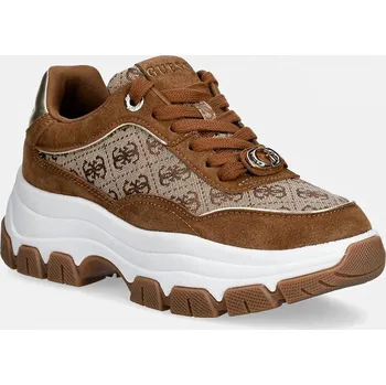 Dámské tenisky Tenisky Guess BERRETT3 FLPBT3.FAL12.BEIBR hnědá 88X, EUR 37