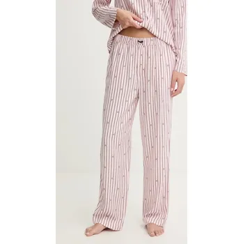 Dámské pyžamo Pyžamové kalhoty HUGO SARTORIAL PANTS 50556664 růžová 30X, vel. XS