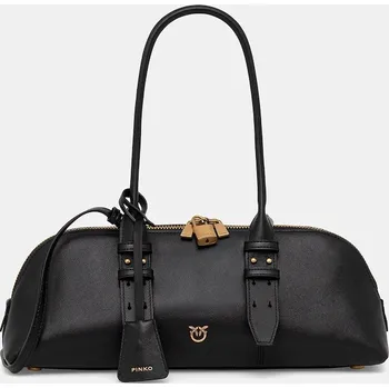 Módní doplněk Kožená kabelka Pinko Horizontal 106169.A0QO černá 99X, vel. ONE SIZE