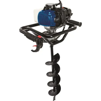 Zemní vrták Scheppach EB 2000 půdní vrták + 2 vrtáky