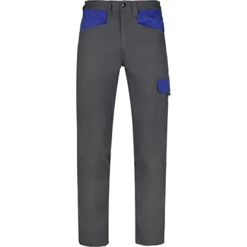 montérky Pracovní kalhoty do pasu Primo - šedo-modré: 44