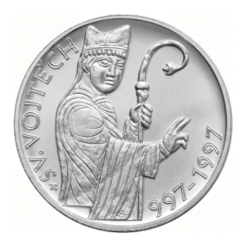 Česká republika. 200 Kč 1997. † sv. Vojtěch. Běžná kvalita.