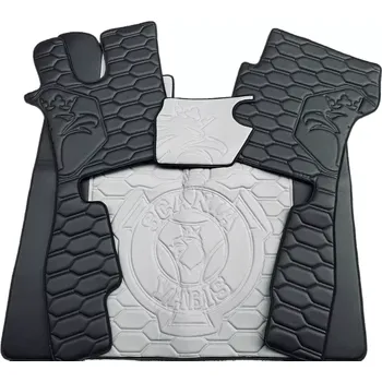 Ochranný autopotah Podlaha SCANIA VABIS NTG R (odpružená/odpružená)- černá/šedá