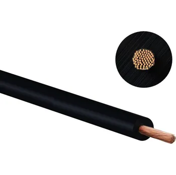 elektrický kabel Ostatní Kabel černý, průřez 1mm2 (cena za 1m)