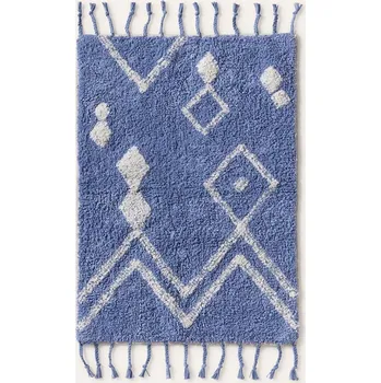 Koberec Koberec do koupelny Calma House Azu 50 x 70 cm FAUVE.50.AZU modrá 55X